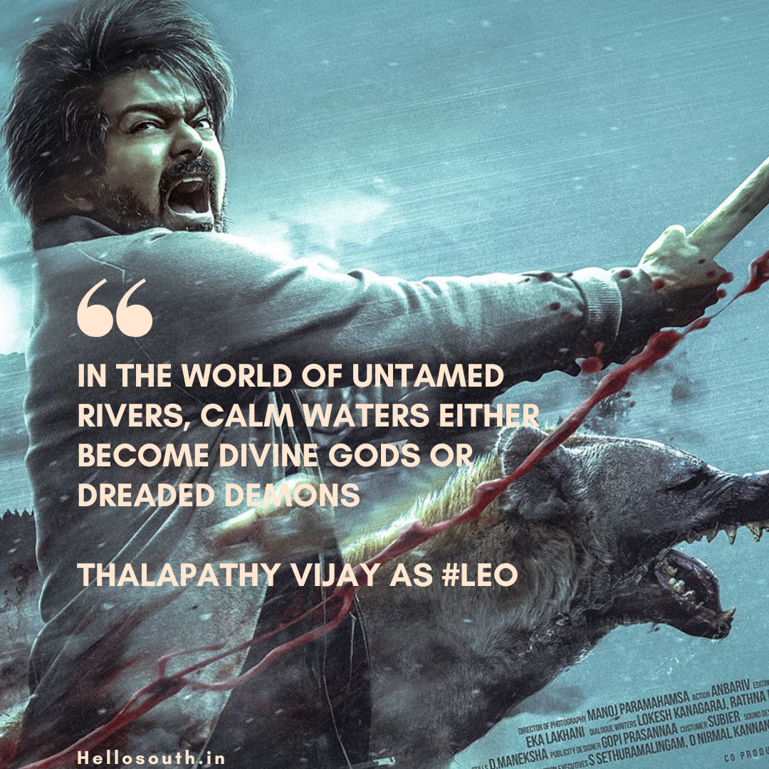 Thalapathy Vijays Leo First Look Poster Out Social Media Erupts Over