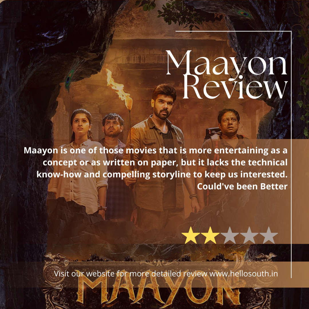 maayon movie review 123telugu