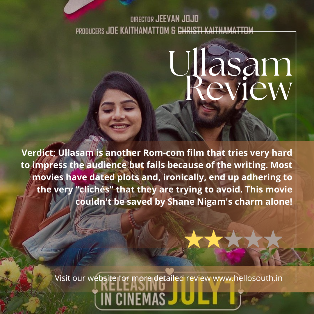 ullasam malayalam movie review