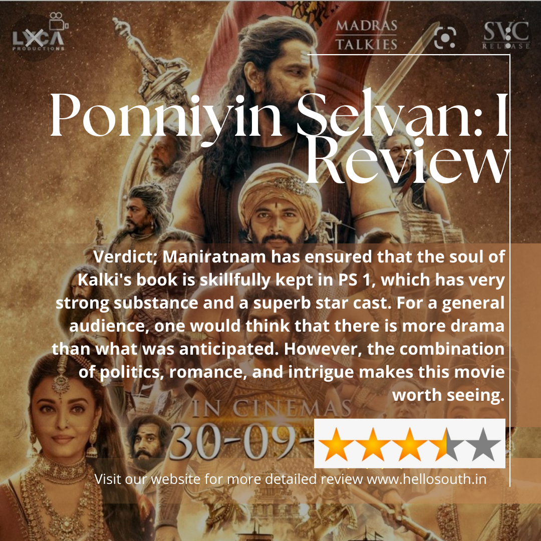 ponniyin selvan movie review quora