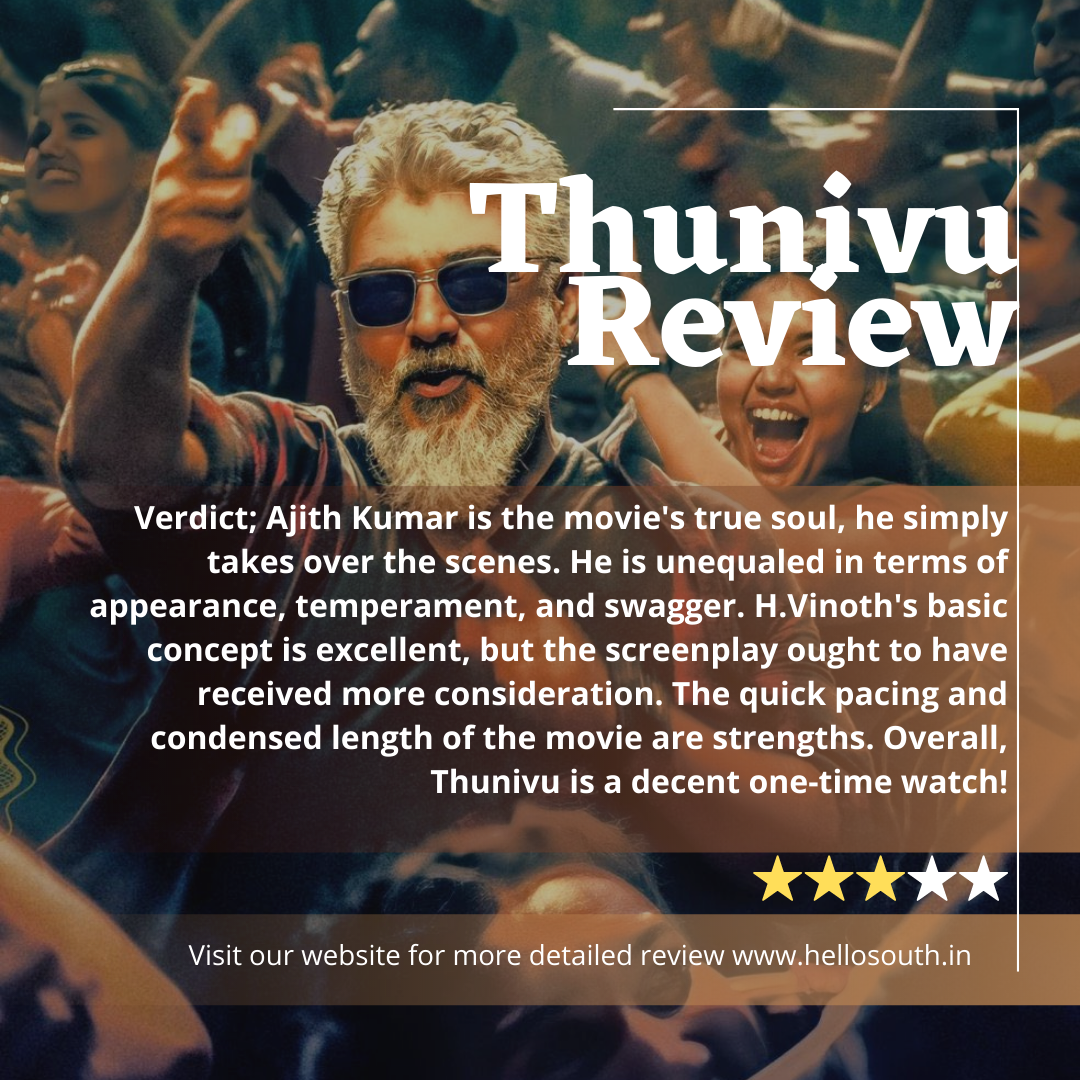 movie review of thunivu