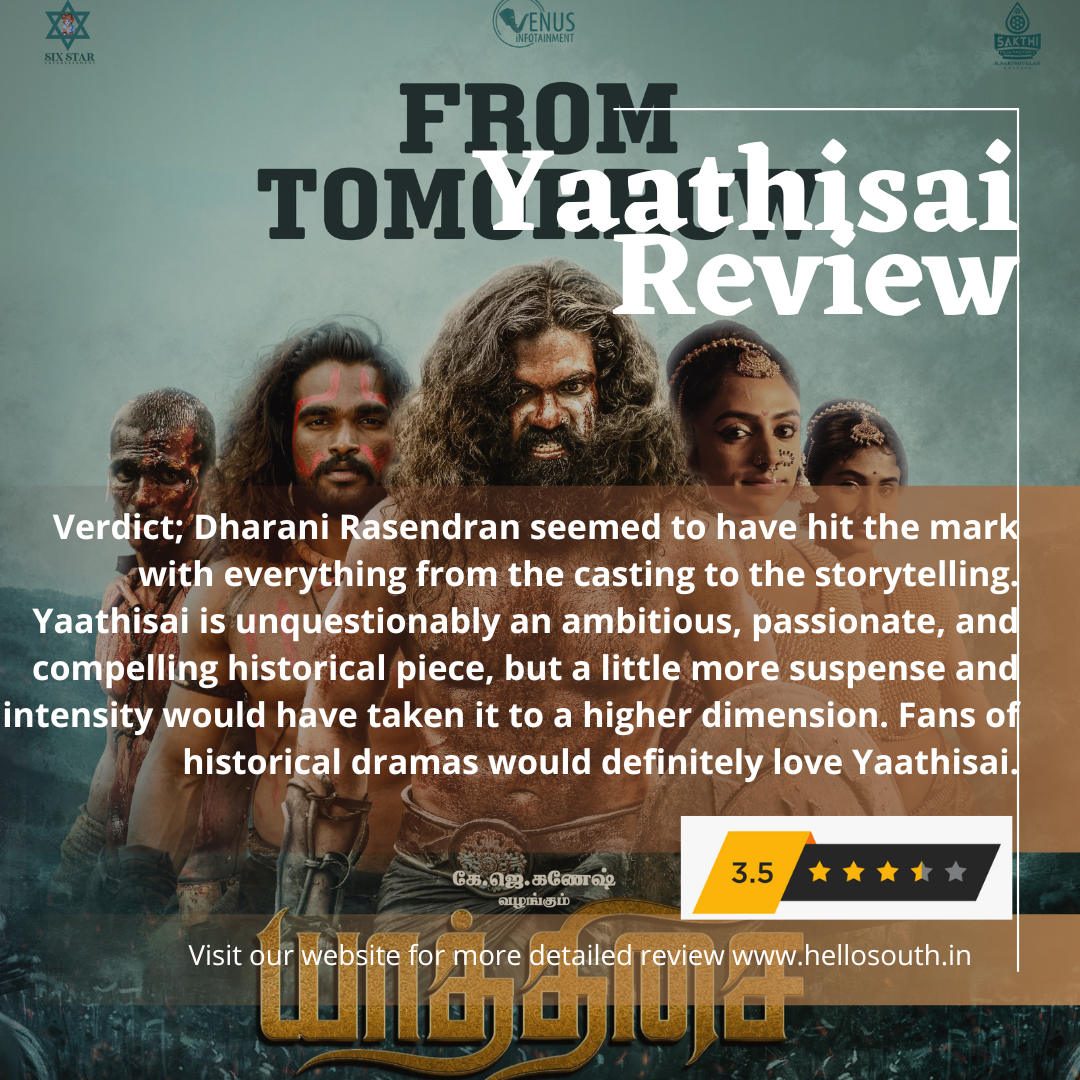 yaathisai movie review tamil